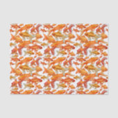 Papier Mousseline Poisson d'or (Recto)