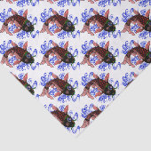 Papier Mousseline Poisson japonais (Détail)
