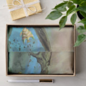 Papier Mousseline Poisson mignon Sous L'Océan Découpage (Cadeau)