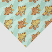 Papier Mousseline Poisson-motif (Détail)