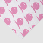 Papier Mousseline Poisson rose amusant (Détail)