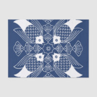 Poisson sous-marin avec Arrière - plan bleu