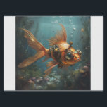 Papier Mousseline Poisson Steampunk<br><div class="desc">Poisson Steampunk</div>