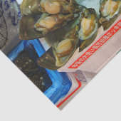 Papier Mousseline Poissons de moules géantes Tsukiji, Tokyo, Japon (Détail)