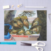 Papier Mousseline Poissons de moules géantes Tsukiji, Tokyo, Japon (Artisanat)