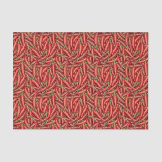 Papier Mousseline Poivrons de piment (Recto)