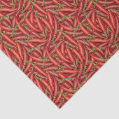 Papier Mousseline Poivrons de piment (Détail)