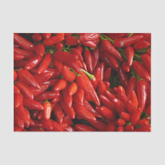 Papier Mousseline Poivrons de piment (Recto)