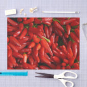 Papier Mousseline Poivrons de piment (Artisanat)