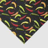 Papier Mousseline Poivrons rouges Cinco de Mayo Cuisine mexicaine ép (Détail)