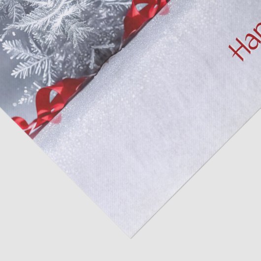 Papier Mousseline Polar Bear Christmas Holiday Tissue Paper (Détail)