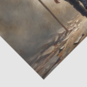 Papier Mousseline Police des États-Unis avec un enfant -Découpage- (Détail)