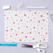 Papier Mousseline Polka-Dot (Artisanat)