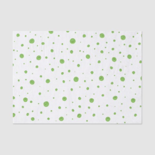 Papier Mousseline Polka-Dot (Recto)