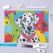 Papier Mousseline Polka Dot Dreams Dalmatien (Artisanat)