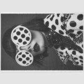 Papier Mousseline Polka Dot Mode Fournitures d'affaires (Recto)