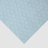 Papier Mousseline Polka Dot Ocean Blue (Détail)