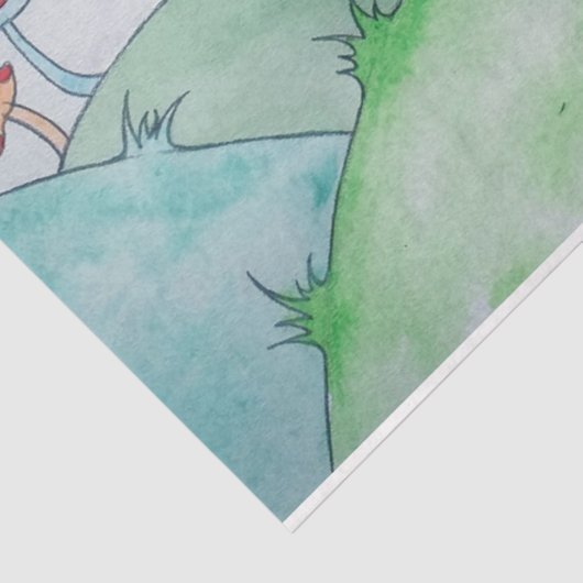 Papier Mousseline Polly La Souris III Enfants (Détail)