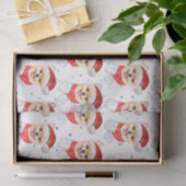 Papier Mousseline Pomeranian Dog Breed Christmas Stars (Cadeau)