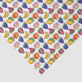 Papier Mousseline Pomme Banane citron citron Lime Raisins Fruit Berr (Détail)