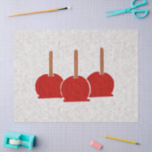 Papier Mousseline Pommes de bonbons A (Artisanat)