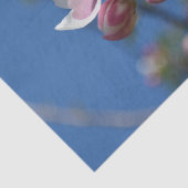 Papier Mousseline Pommes en fleurs - Une branche florissante de pomm (Détail)