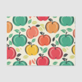 Papier Mousseline Pommes et Feuille Galore ! Bonne récolte (Recto)