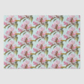 Papier Mousseline Pommes fleuries (Recto)