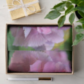 Papier Mousseline Pompée rose Hydrangea Hortensia Fleur (Cadeau)