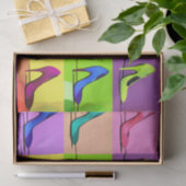 Papier Mousseline Pompes de Stiletto, Poster d'Art à talons hauts (Cadeau)