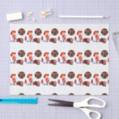 Papier Mousseline Pompier en papier de tissus décoratif (Artisanat)