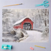 Papier Mousseline Pont couvert (Artisanat)