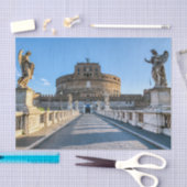 Papier Mousseline Ponte et Château Sant'Angelo - Rome, Italie (Artisanat)