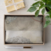 Papier Mousseline Poodé en vapeur 1 papier découpage (Cadeau)