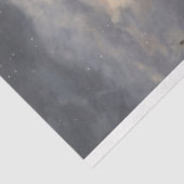 Papier Mousseline Poodle blanc à Paris Peinture Découpage (Détail)