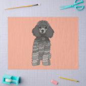 Papier Mousseline Poodle Dog Pet (Artisanat)