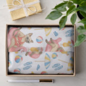 Papier Mousseline Pool Party for Siamese Cat lovers  (Cadeau)