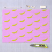 Papier Mousseline Pop Art Banana Motif (Artisanat)