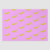 Papier Mousseline Pop Art Banana Motif (Recto)