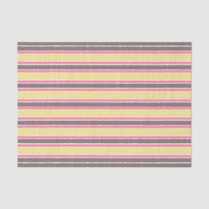 Papier Mousseline Popcorn Bubblegum Jaune Café Rose Brown