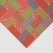 Papier Mousseline Poppies de pastilles Motifs Nostalgique Faux Patch (Détail)