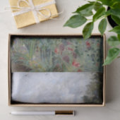 Papier Mousseline Poppies en fleurs par Julia Beck (Cadeau)