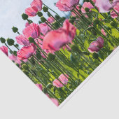 Papier Mousseline Poppies roses (Détail)