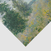 Papier Mousseline Poppy Fields near Argenteuil by Claude Monet (Détail)