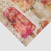 Papier Mousseline Popsicle leurres thème découpage (Détail)