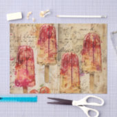 Papier Mousseline Popsicle leurres thème découpage (Artisanat)
