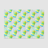 Papier Mousseline Popsicles verts (Recto)