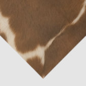 Papier Mousseline Populaire Vache Faux Cuir Elégante Collection (Détail)