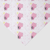 Papier Mousseline porc (Détail)