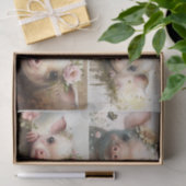 Papier Mousseline Porcelets (Cadeau)